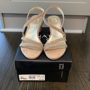 Dressy open toe heel